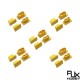 RJX 5Pairs XT60 XT60H XT60W XT60U Male Female Plug Dust Cap PVC Protective Cover Anti-Dirt Cap Protector Shell 