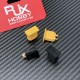 RJX 5Pairs XT60 XT60H XT60W XT60U Male Female Plug Dust Cap PVC Protective Cover Anti-Dirt Cap Protector Shell 