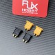 RJX 5Pairs XT60 XT60H XT60W XT60U Male Female Plug Dust Cap PVC Protective Cover Anti-Dirt Cap Protector Shell 