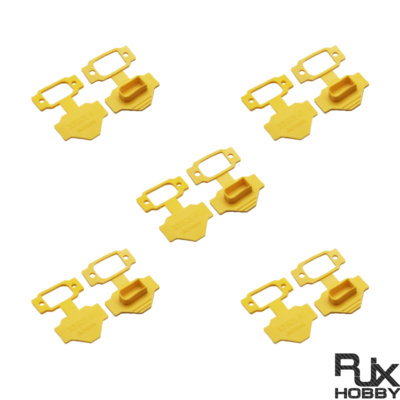 RJX 10pcs XT60E-F Plug Anti-Dirt Cap PVC Protective Shell Housing Case XT60E Female Connector Dustproof Cover
