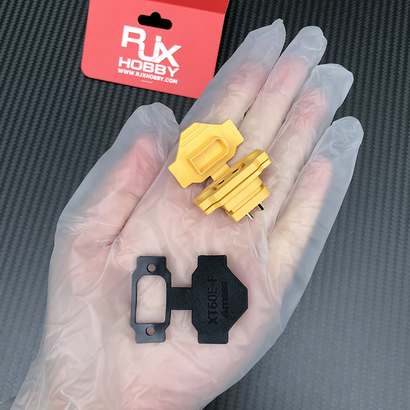 RJX 10pcs XT60E-F Plug Anti-Dirt Cap PVC Protective Shell Housing Case XT60E Female Connector Dustproof Cover