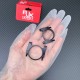 RJX 1pcs 12 16 18 20 22 25 30mm Alloy Tube Clamp Fixture Clip Pipe Bracket for UAV Drone Spare Parts