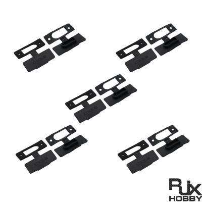 RJX 10pcs XT90E-M Male Head Dustproof Cover PVC Protective Sleeve Dust Cap Can Fix XT90 Dust Back Cover