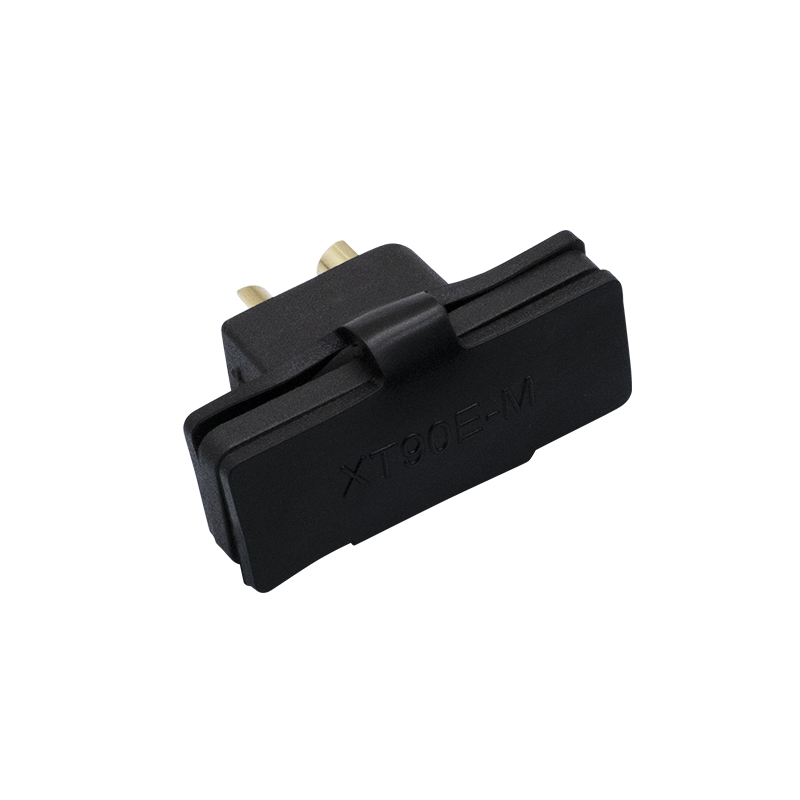 RJX 10pcs XT90E-M Male Head Dustproof Cover PVC Protective Sleeve Dust Cap Can Fix XT90 Dust Back Cover