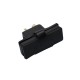 RJX 10pcs XT90E-M Male Head Dustproof Cover PVC Protective Sleeve Dust Cap Can Fix XT90 Dust Back Cover
