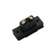 RJX 10pcs XT90E-M Male Head Dustproof Cover PVC Protective Sleeve Dust Cap Can Fix XT90 Dust Back Cover