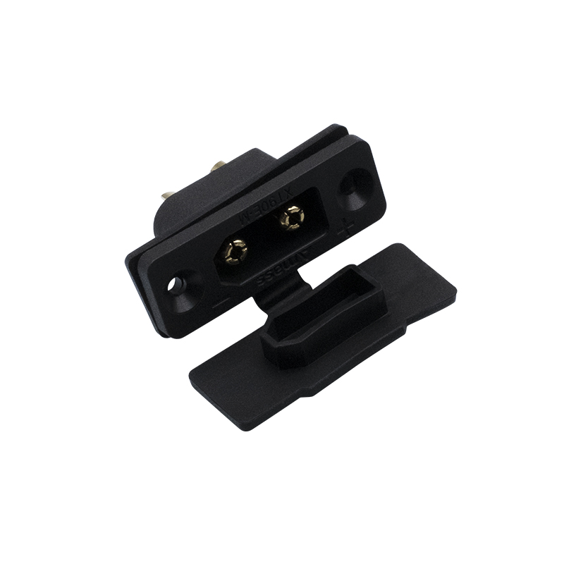 RJX 10pcs XT90E-M Male Head Dustproof Cover PVC Protective Sleeve Dust Cap Can Fix XT90 Dust Back Cover