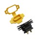 RJX 10pcs XT90E-F Female Head Dustproof Cover PVC Protective Sleeve Dust Cap Can Fix XT90 Dust Back Cover