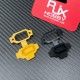 RJX 10pcs XT90E-F Female Head Dustproof Cover PVC Protective Sleeve Dust Cap Can Fix XT90 Dust Back Cover