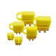 RJX 5pairs 3D Printed Connector Protection Cap Cover XT30 XT60 XT90 Male Female Plug Shell Jacket Dustproof Insulation 
