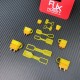 RJX 5pairs 3D Printed Connector Protection Cap Cover XT30 XT60 XT90 Male Female Plug Shell Jacket Dustproof Insulation 
