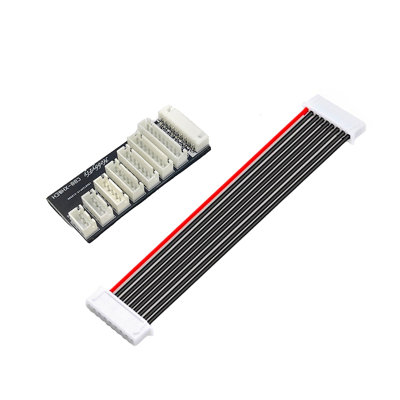 RJX 1pcs 2S-8S Lithium Battery Balance Charging Expansion Board Power Bank Balancer Adapter 