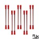 RJX 10pcs 10cm 20AWG 2Pin JST Female to Female Connector Extension Cable Wire