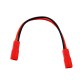 RJX 10pcs 10cm 20AWG 2Pin JST Female to Female Connector Extension Cable Wire
