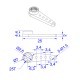 RJX 3pcs KST 25T-5 Aluminum Servo Arm 