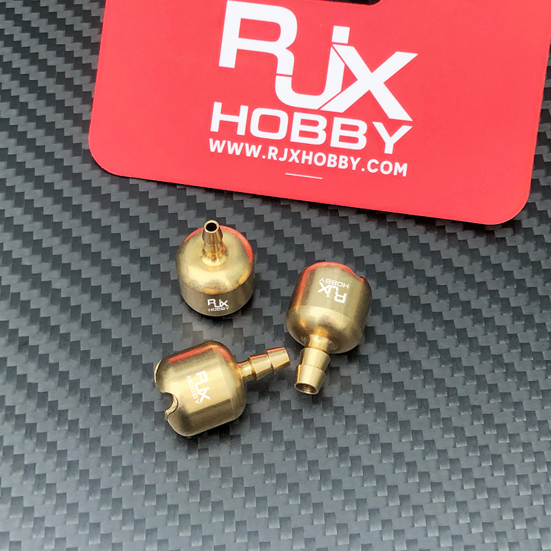 RJX 1pcs 4mm 5mm 6mm Brass Anti-Foam Heavy Hammer Oil Filter Tubing Fuel Tank Car Model Ship Model Accessory