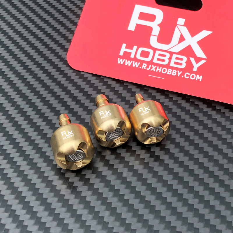 RJX 1pcs 4mm 5mm 6mm Brass Anti-Foam Heavy Hammer Oil Filter Tubing Fuel Tank Car Model Ship Model Accessory