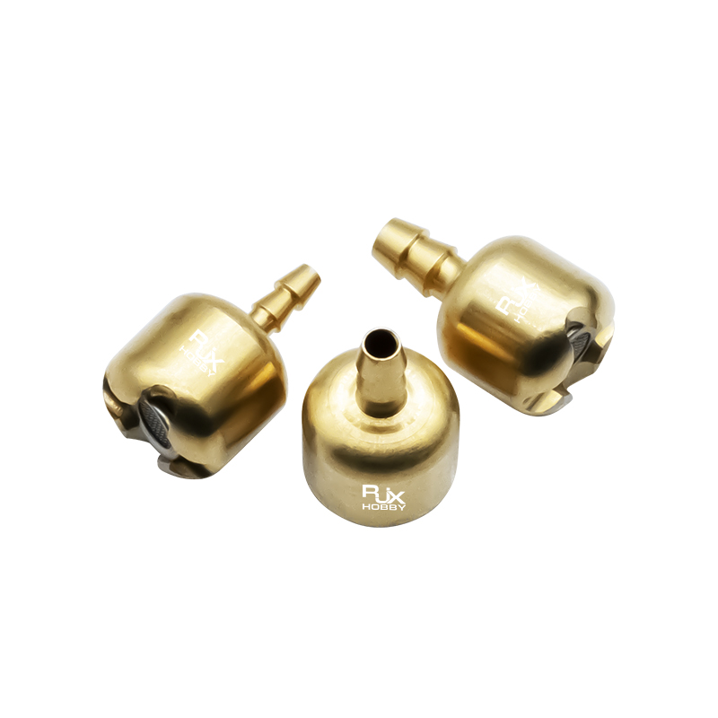RJX 1pcs 4mm 5mm 6mm Brass Anti-Foam Heavy Hammer Oil Filter Tubing Fuel Tank Car Model Ship Model Accessory