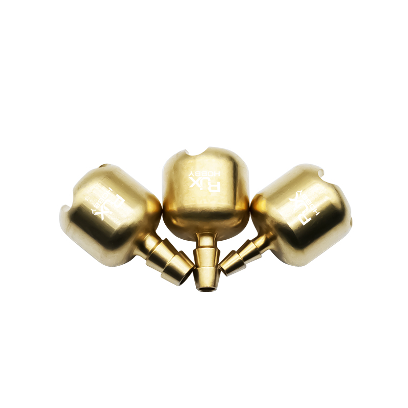 RJX 1pcs 4mm 5mm 6mm Brass Anti-Foam Heavy Hammer Oil Filter Tubing Fuel Tank Car Model Ship Model Accessory