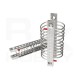 RJX 4pcs M5 Steel Wire Rope Isolator Anti-vibration Shock Gimbal Dampener for UAV