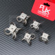RJX 4pcs M5 M6 RC UAV Aerial Photography High Performance Steel Wire Rope Isolator Anti-vibration Shock Gimbal Dampener