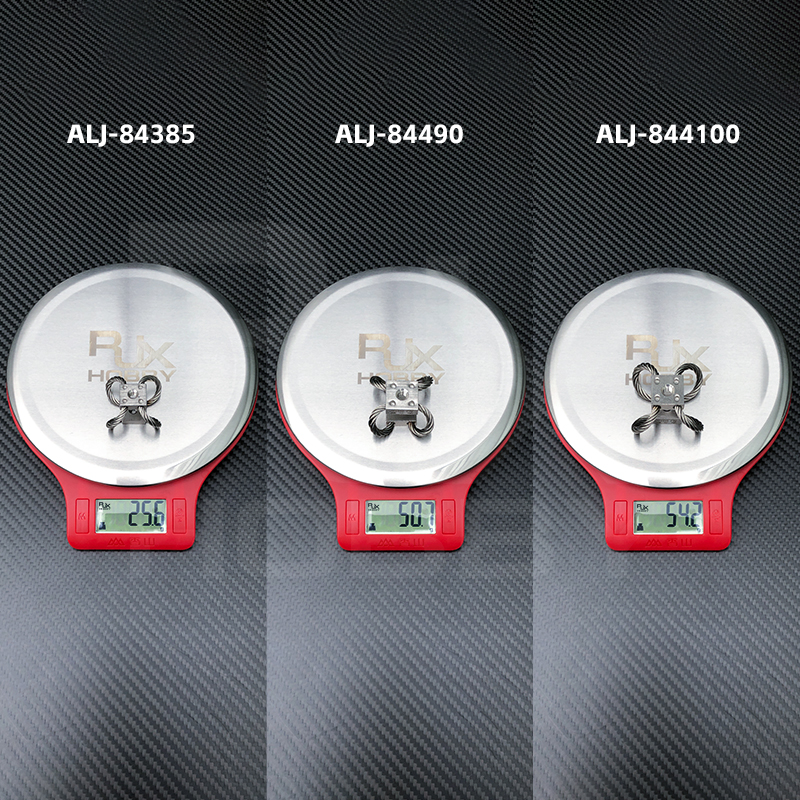 RJX 4pcs M5 M6 RC UAV Aerial Photography High Performance Steel Wire Rope Isolator Anti-vibration Shock Gimbal Dampener
