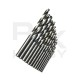 RJX 13 / 19 / 25Piece M35 High Speed Steel Metal Twist Jobber Drill Bit Set