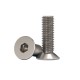 RJX 50pcs M2 4-20mm TA2 Countersunk Hex Socket Screw ﻿