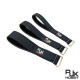 RJXHOBBY 1pcs Kevlar Stitched Non-Slip Silicone Battery Straps(Width: 25 30 38mm Length: 500-1000mm)