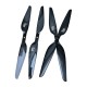 RJXHOBBY Carbon Fiber Propeller (CW/CCW PAIR) PROPS for Drone, Agricultural plant protection UAV