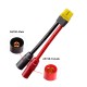RJXHOBBY 1pcs XT60 Female to AS150 Anti-Spark Male Female