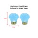 RJX 1pair Thumb Grippies Non-Slip Radio Stick Ends 3mm for FPV Radio Transmitter Hall Gimbal Futaba DIY Parts