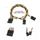 RJX 1pcs SKYDROID H12 T12 Remote Control Wire Cables for V7-AG PALADIN JIYI K3A Pro K++ PIX V9 FC flight controller