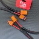 RJX 1pcs Power Wiring Harness LFB40-F to LFB40-M /LFB50-F to LFB50-M/1100mm 10 AWG Silicone 