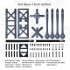 RJX Beam 13inch Carbon Fiber Frame Kit For RC FPV Racing Drone