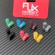 RJX 1Pair FPV Remote Control V3 M4 Joystick Lever Gimbal Stick Ends Anti-slip Rocker Cap