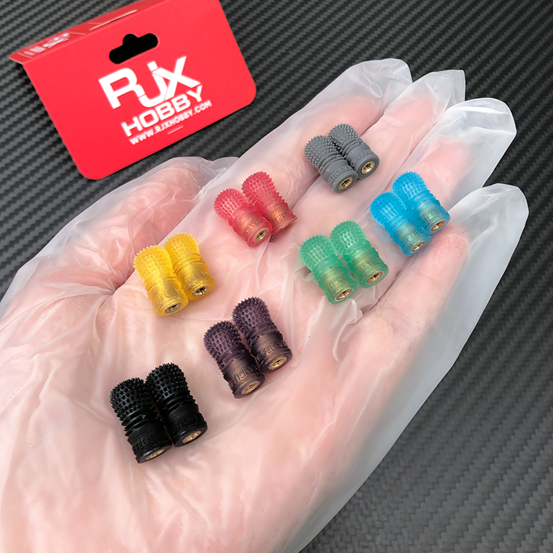RJX 1Pair FPV Remote Control V3 M4 Joystick Lever Gimbal Stick Ends Anti-slip Rocker Cap