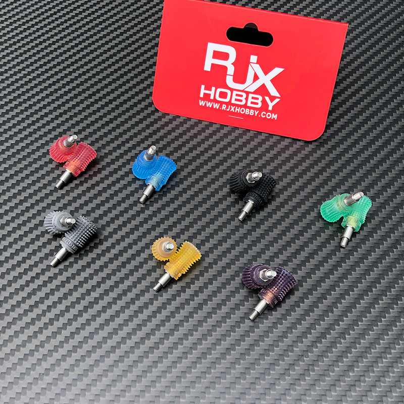 RJX 1Pair V2 M3L Remote Controls Gimbal Stick Ends Anti-slip Rocker Cap Joystick Lever RC Drone Spare Parts for RadioMaster Pocket