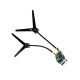 RJX 1Set 1.2G/1.3G Image Transmission Dual Receiver Module with Dipole Antenna SMA for FPV Glasses FatShark Skyzone DJI Goggles V1V2