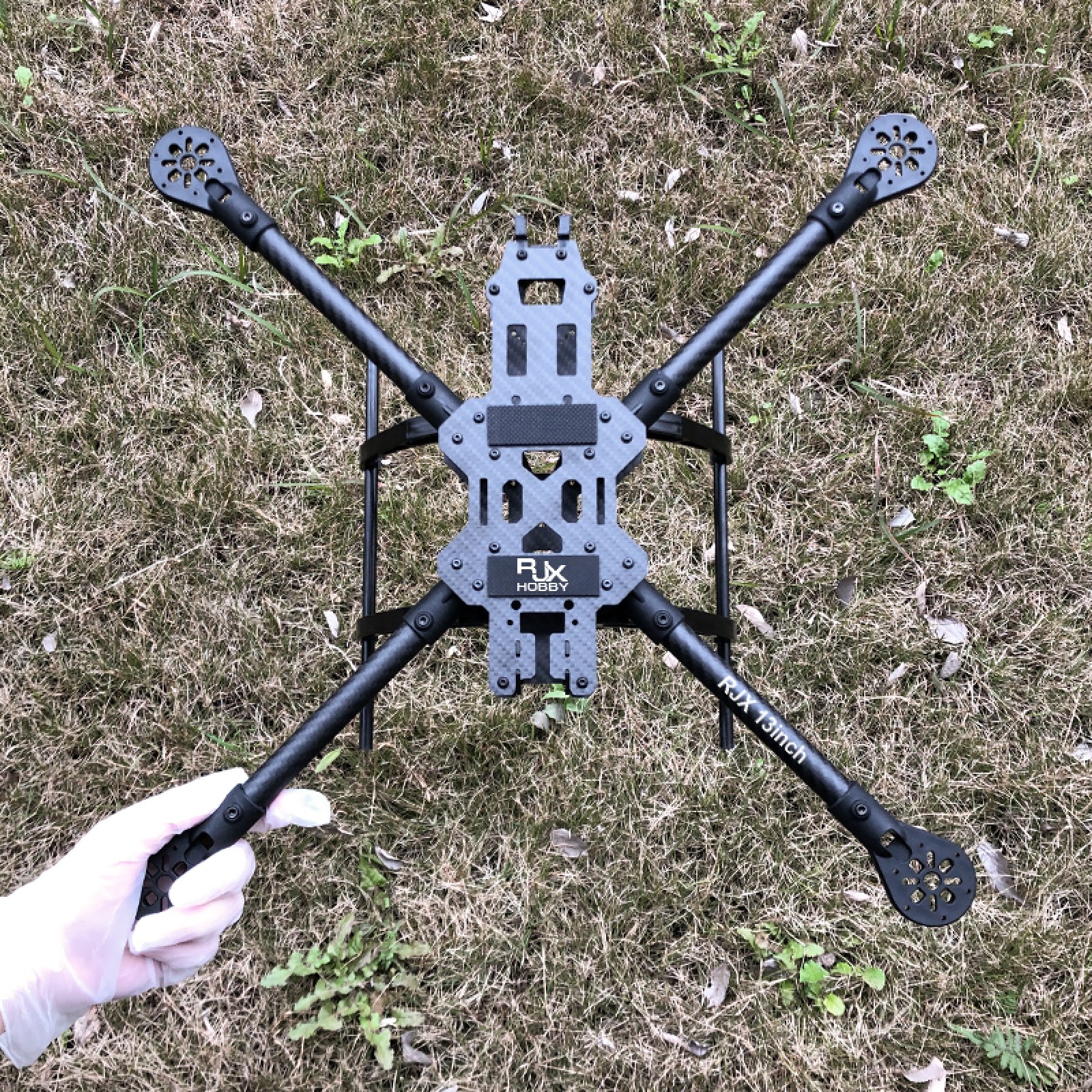 RJX 13inch Carbon Fiber Frame Kit For RC FPV Racing Drone with Landing ...