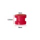 RJX 100pcs 3x6x3.5m / 3x4.8x3.8mm Damping Balls AV Shock Absorber Ball Damper Anti-Vibration Ball