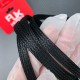 RJX 100M Braided Cable Sleeve Black Insulated PET Expandable Sheathing 3-40mm Wire Protection