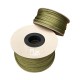 RJX 100M 4-40mm soft cotton Nylon Sleeve Wire Cable Protecting Nylon Braided High Density wire protection army green