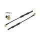 RJX 2pcs 5.8G 5dBi Omnidirectional MMCX Long-voyage Antenna Suitable for Transmitter for All MMCX Ierfaces Panda RUSH SOLO VTX