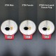 RJX XT90 Male Female Power Connector Fixed Bracket Waterproof T-shaped Plug Socket Spring Cover XT90-S Terminal Brackets Screw Fix