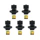 RJX XT90 Male Female Power Connector Fixed Bracket Waterproof T-shaped Plug Socket Spring Cover XT90-S Terminal Brackets Screw Fix