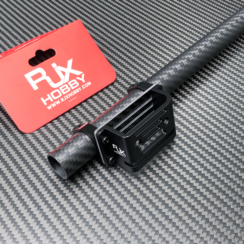 RJX 1pcs QS9L-M Male Plug Fixed Seat Connector Mount Holder Support Base for 20mm 25mm Carbon Tube
