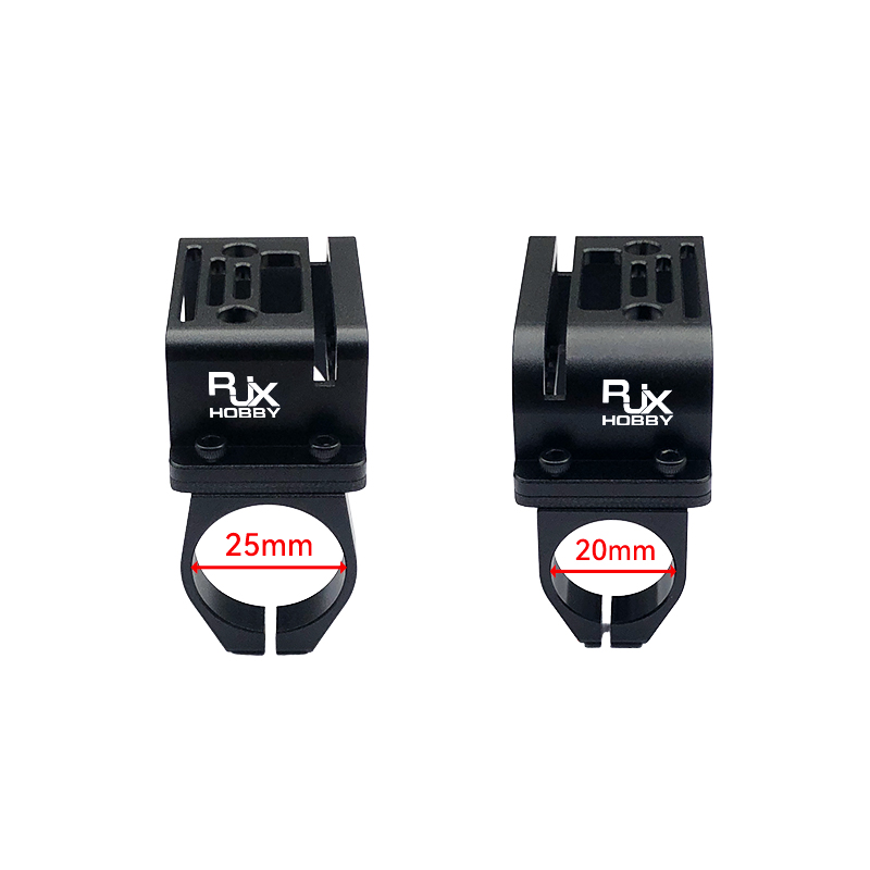 RJX 1pcs QS9L-M Male Plug Fixed Seat Connector Mount Holder Support Base for 20mm 25mm Carbon Tube