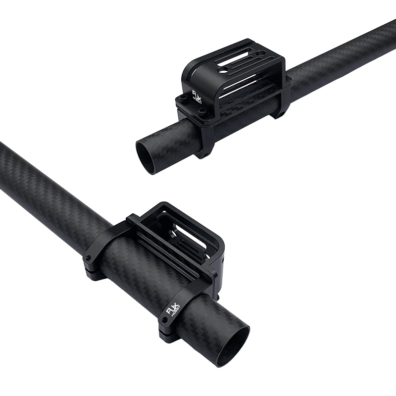 RJX 1pcs QS9L-M Male Plug Fixed Seat Connector Mount Holder Support Base for 20mm 25mm Carbon Tube