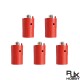 RJX 5pcs Amass LCA60PB Male DC Plug High Current Single PIN Riveted Crimping Connector